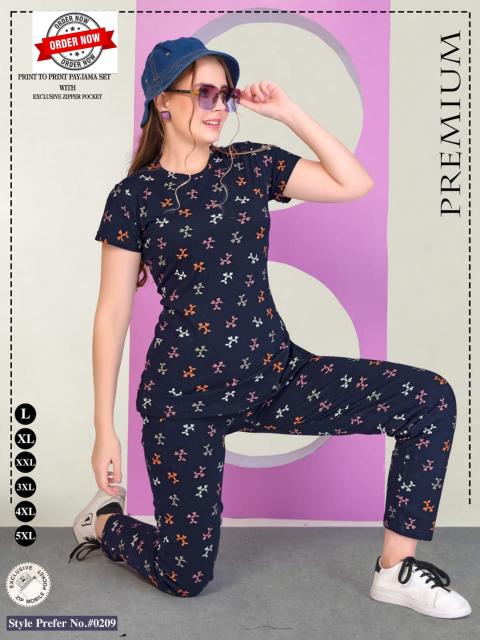 SUMMERSPECIALVOL.#AT0209 Night Suits Wholesale catalog