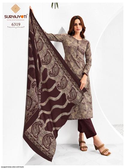 Suryajyoti Trendy Vol-63 – Kurti Pant With Dupatta - Wholesale Catalog