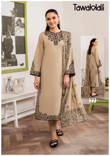 Tawakal Mehroz Vol 8 Cotton Pakistani Dress Material wholesale in dubai