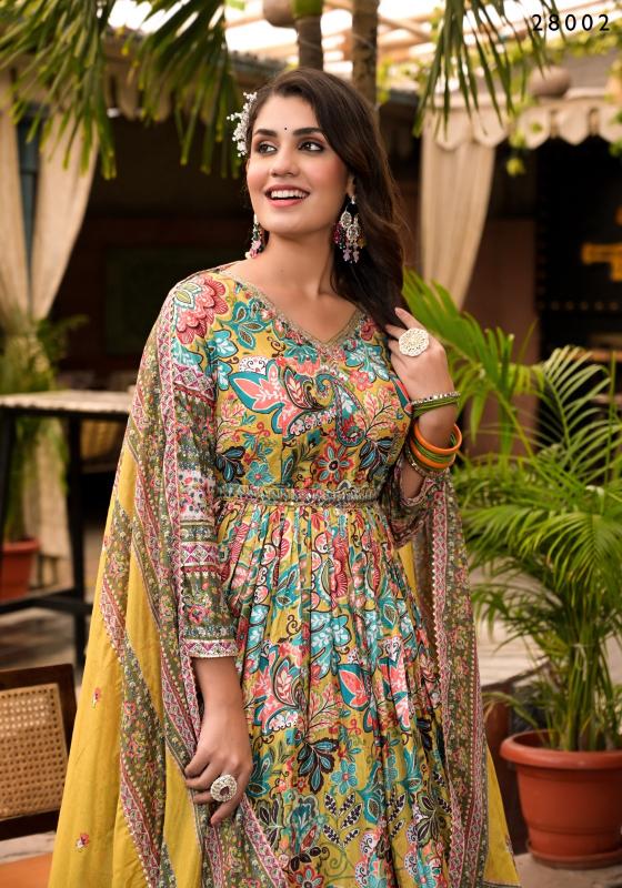 Tejasvee Sanj Long Designer Kurti Gown in India