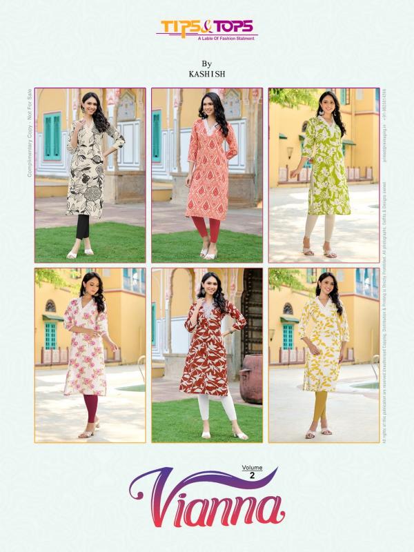 TIPS & TOPS VIANA Vol 2 Kurti Manufactures in India