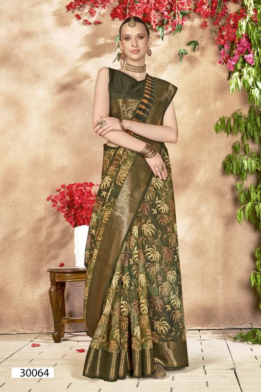 Vallabhi Anuprabha Vol 7 Linen Printed Saree Store Wholesale in Surat Online