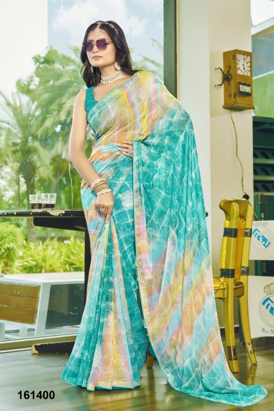 Vallabhi Divyanshi Vol 7 Georgette Printed Sarees wholesale surat