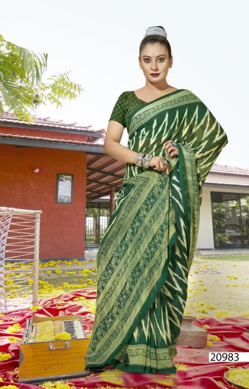 Vallabhi Guleri Vol 2 Georgette Fancy best saree brands in india