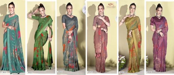 Vallabhi Rudrangi Vol 3 Georgette Fancy Saree Wholesalers Surat Gujarat India