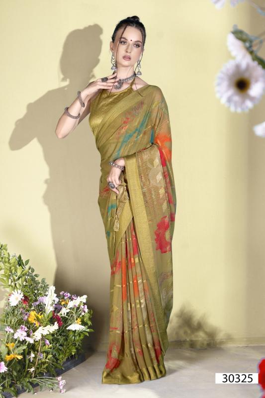 Vallabhi Rudrangi Vol 3 Georgette Fancy Saree Wholesalers Surat Gujarat India