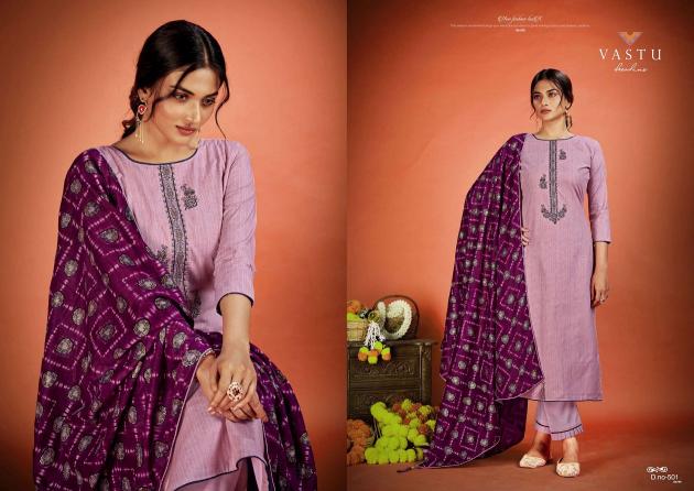 Vastu Netra Vol-5 – Kurti Pant With Dupatta - Wholesale Catalog