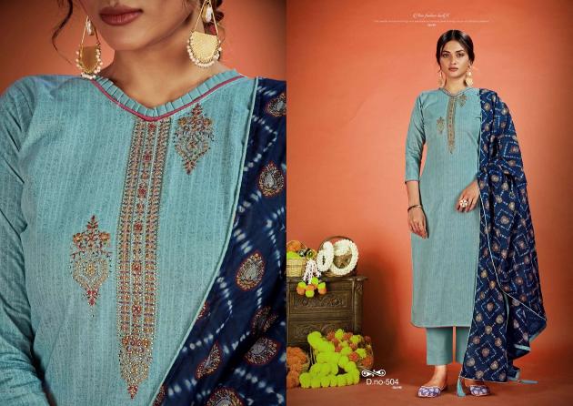 Vastu Netra Vol-5 – Kurti Pant With Dupatta - Wholesale Catalog