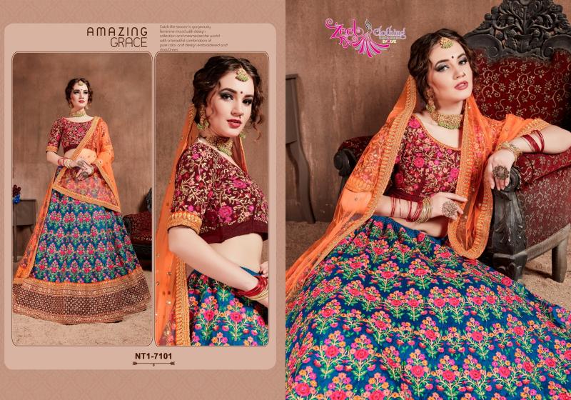 Zeel Neo Traditional Vol 1 Designer Lehenga Choli Wholesale Catalog