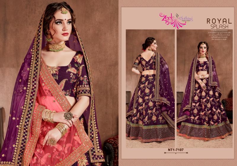 Zeel Neo Traditional Vol 1 Designer Lehenga Choli Wholesale Catalog