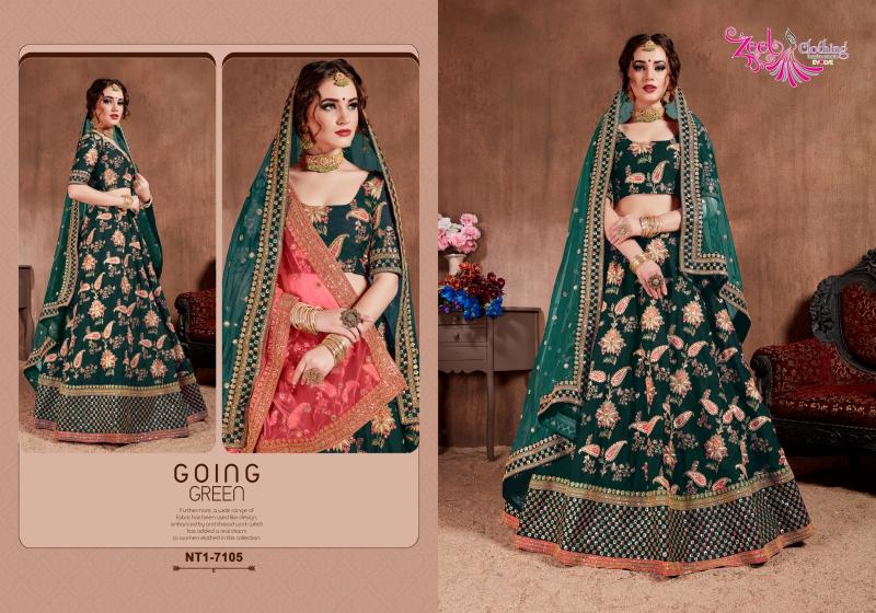 Zeel Neo Traditional Vol 1 Designer Lehenga Choli Wholesale Catalog