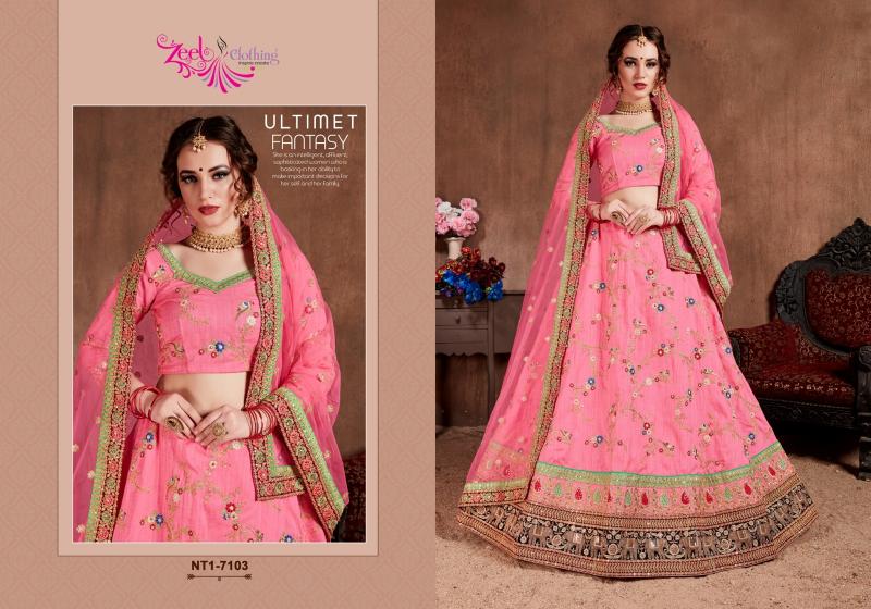 Zeel Neo Traditional Vol 1 Designer Lehenga Choli Wholesale Catalog