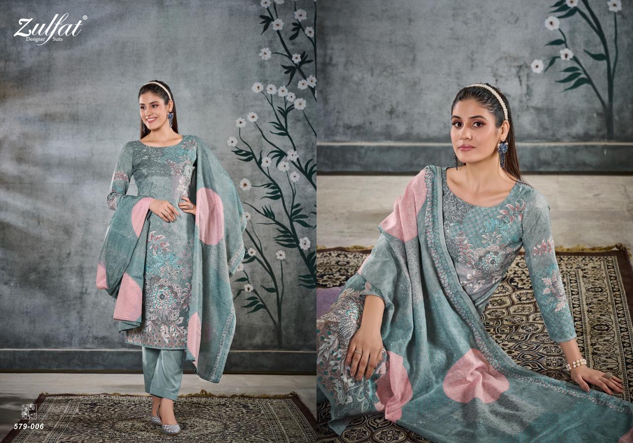 Zulfat Summer Swag Vol 4 Cotton Dress Material Wholesale Catalog