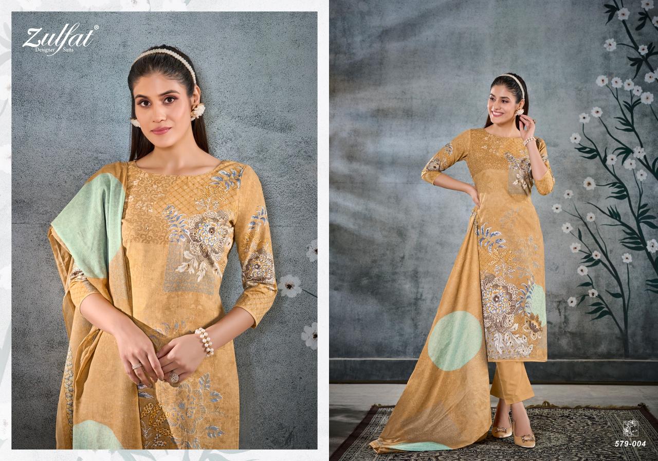 Zulfat Summer Swag Vol 4 Cotton Dress Material Wholesale Catalog