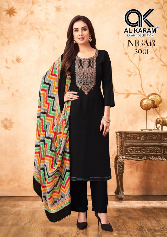 Alkaram Nigar Vol-03 – Karachi Dress Material - Wholesale Catalog