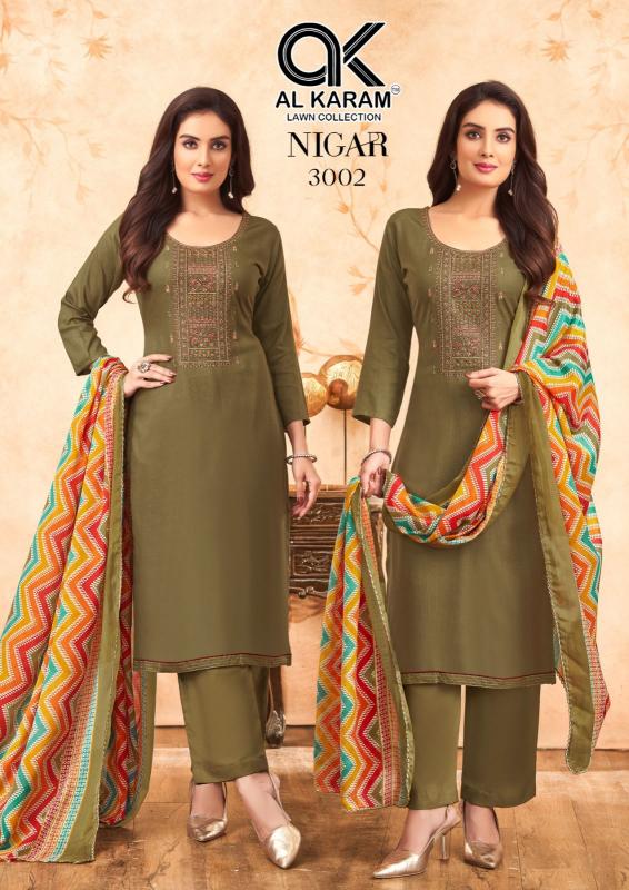 Alkaram Nigar Vol-03 – Karachi Dress Material - Wholesale Catalog