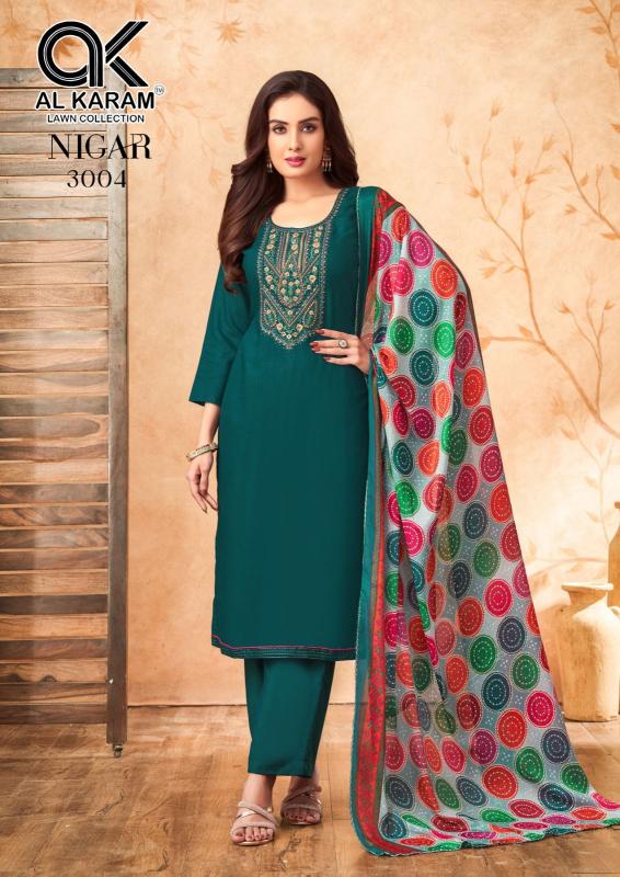 Alkaram Nigar Vol-03 – Karachi Dress Material - Wholesale Catalog