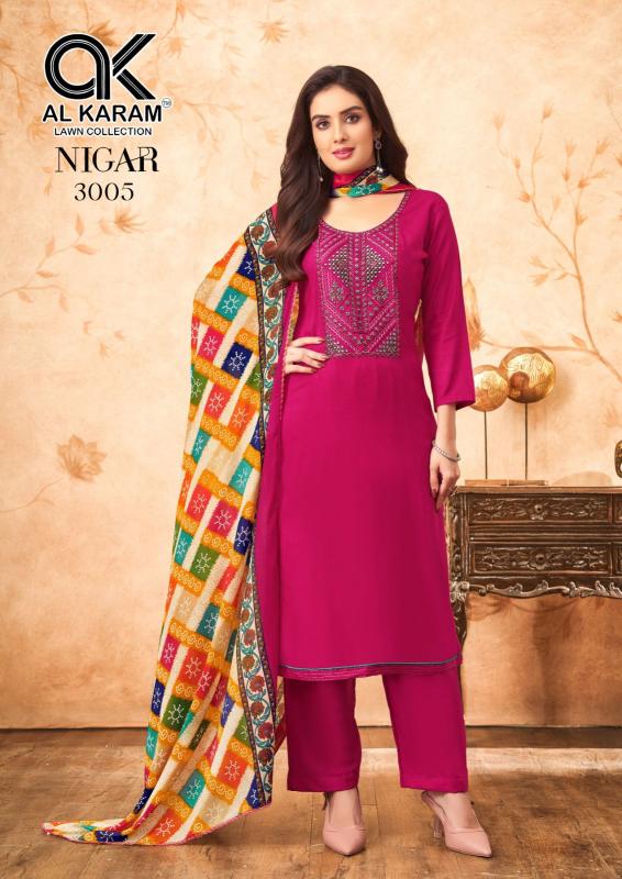 Alkaram Nigar Vol-03 – Karachi Dress Material - Wholesale Catalog