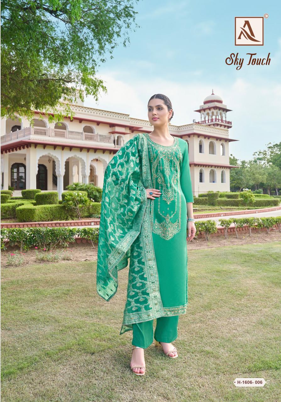 Alok Sky Touch wholesale dress materials.gurgaon