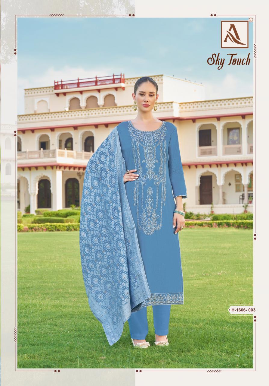 Alok Sky Touch wholesale dress materials.gurgaon