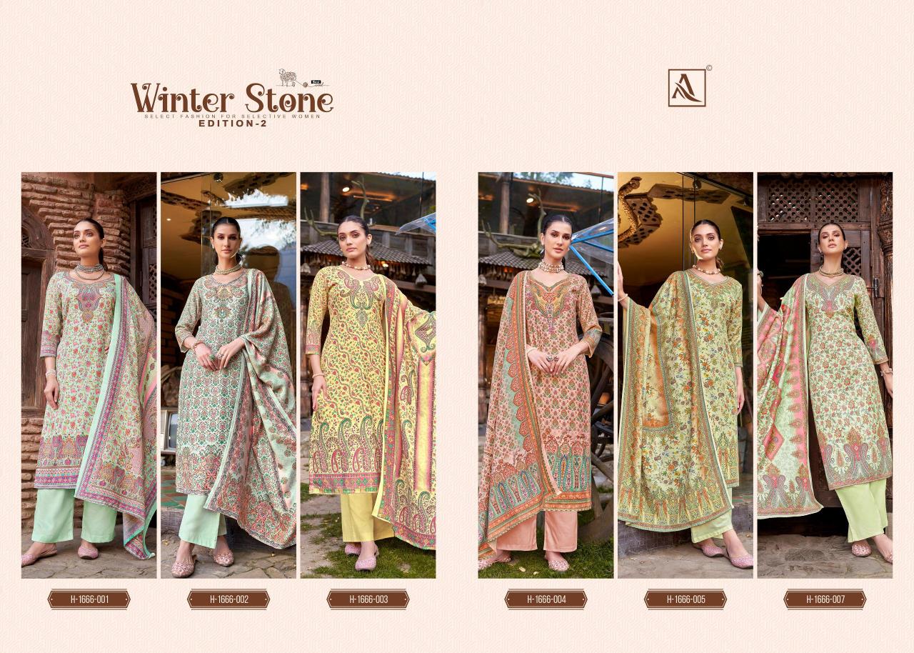 Alok Winter Stone Vol 2 surat dress material wholesalers in chennai