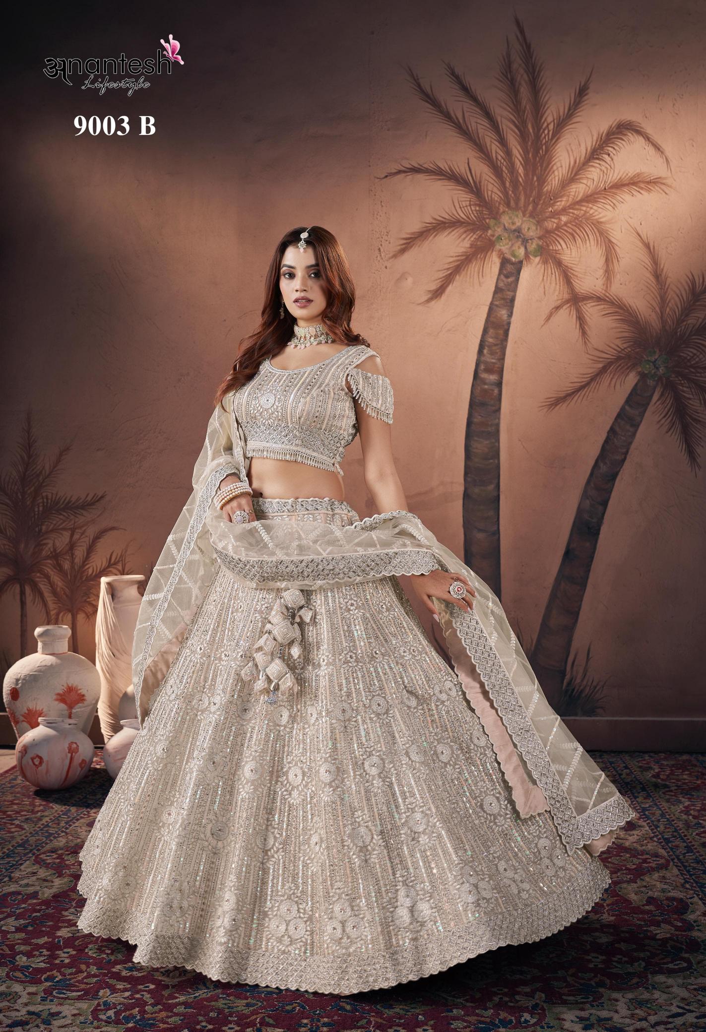 Anantesh Bridal Couture 2024 Code - (9003 HIT COLOURS) online lehenga wholesale