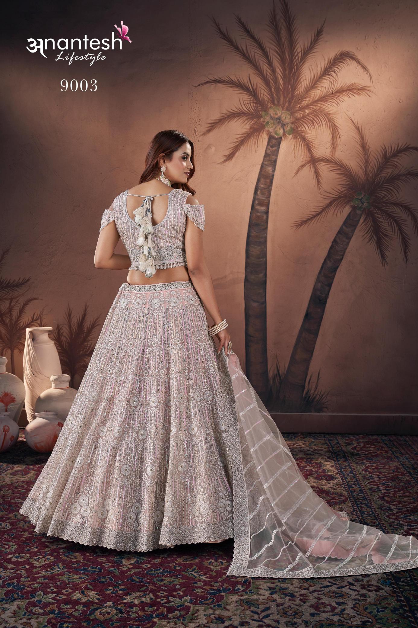 Anantesh Bridal Couture 2024 Code - (9003 HIT COLOURS) online lehenga wholesale