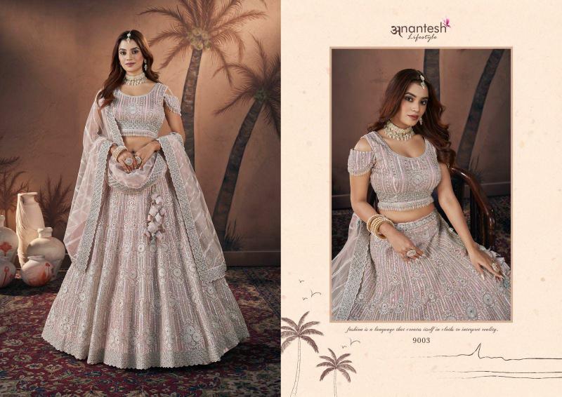 Anantesh Bridal Couture 2024 Code - (9003 HIT COLOURS) online lehenga wholesale