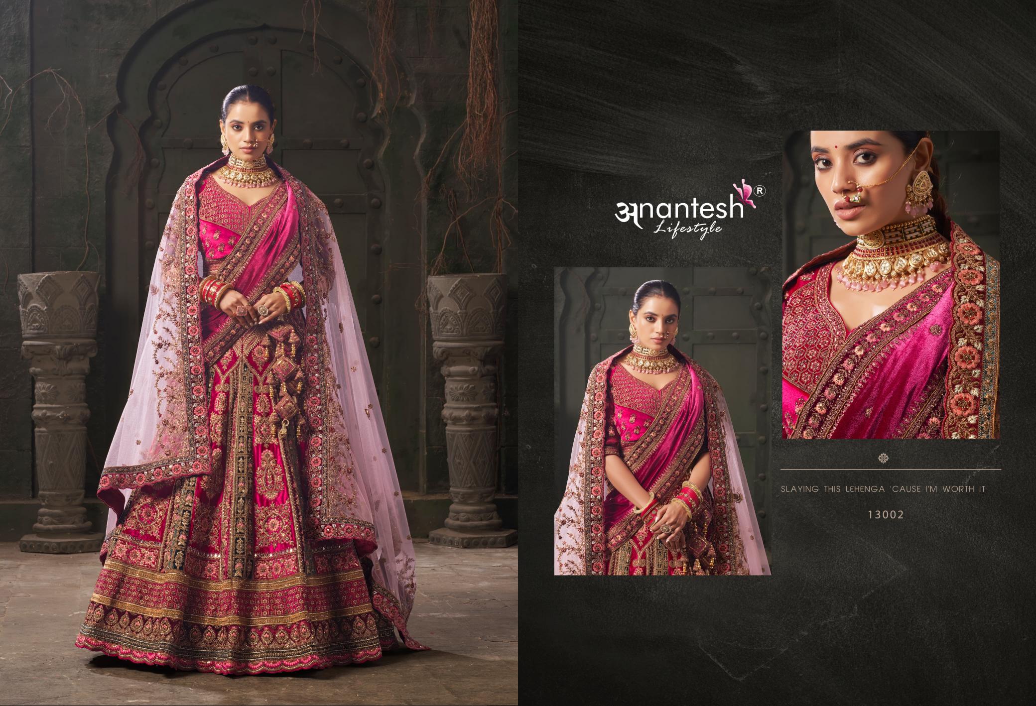 Anantesh Wedding Bride Vol 1 Designer bridal lehenga wholesale