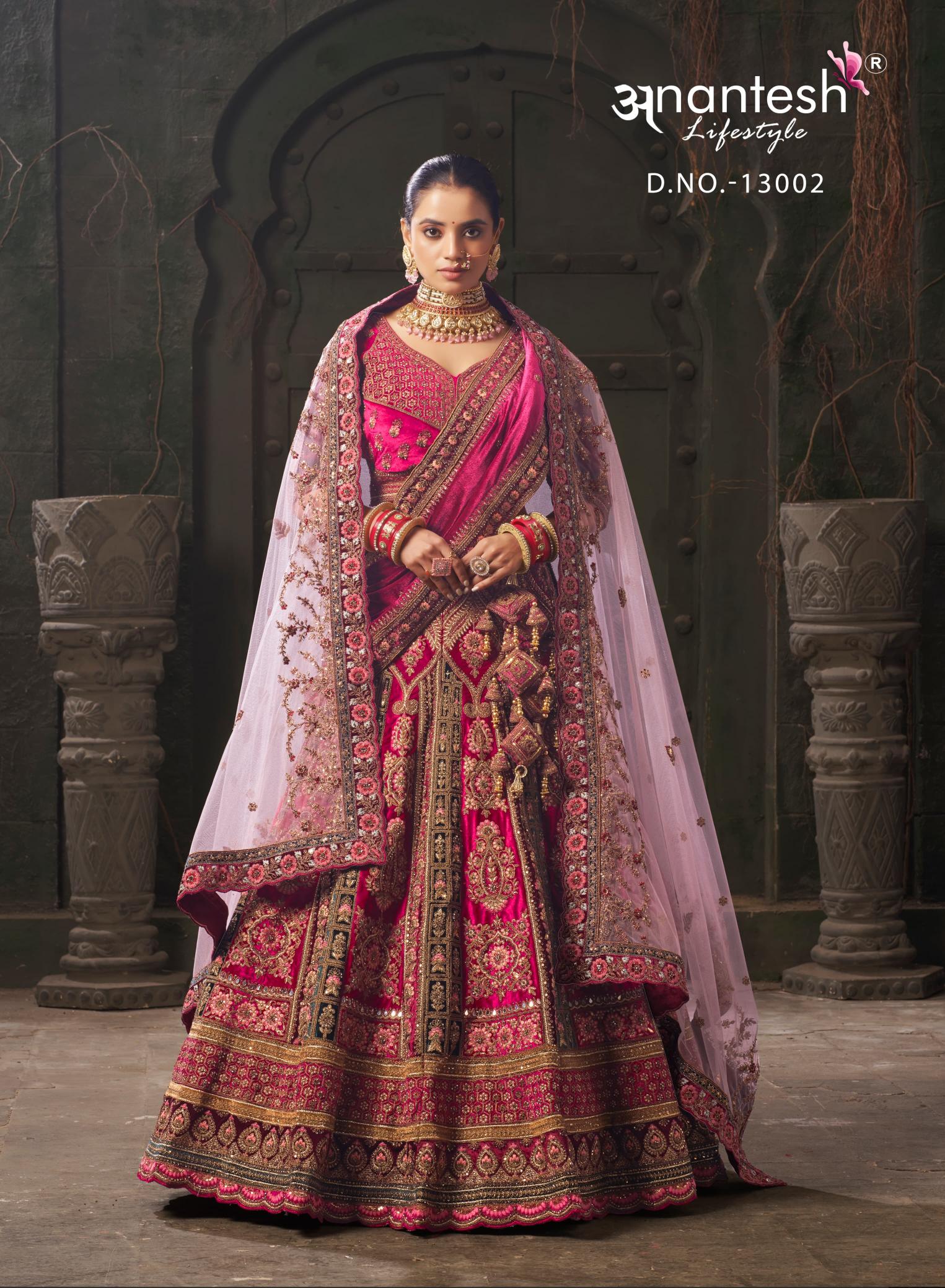 Anantesh Wedding Bride Vol 1 Designer bridal lehenga wholesale