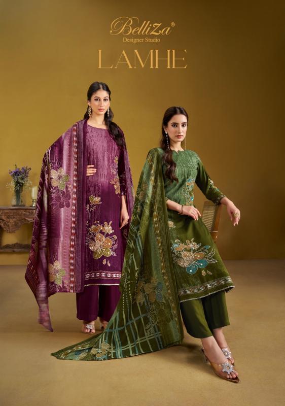 BelliZa Lamhe dress material wholesale in surat online