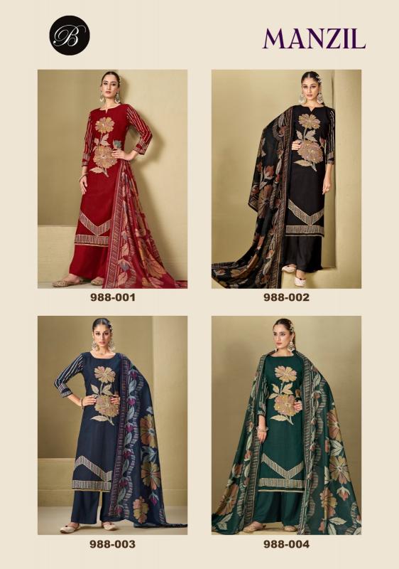 Belliza Manzil Digital Printed Salwar Kameez Wholesale catalog