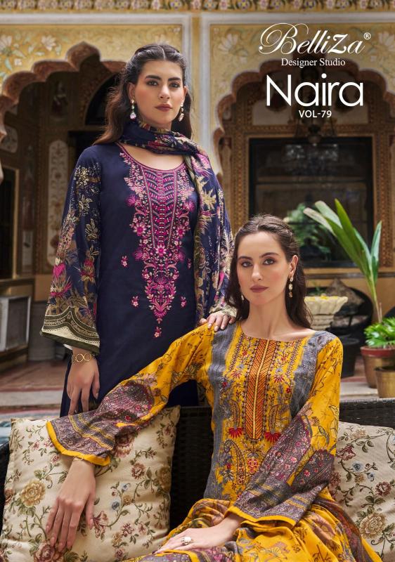 Belliza Naira Vol 79 wholesale dress material in vadodara