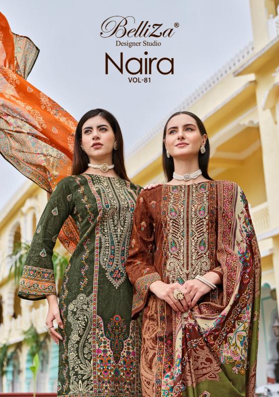 Belliza Naira Vol 81 dress material wholesale in pune