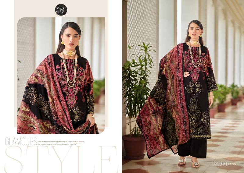 Belliza Riwayat Vol 6 Digital Printed surat dress material wholesale price