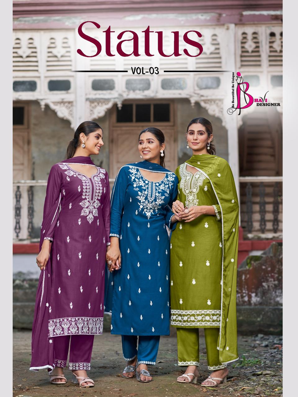 Bhavi Designer Status Vol 3 kurti vishudh india 