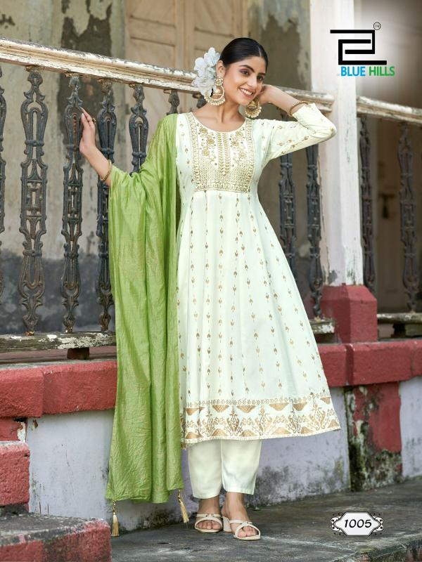 Blue Hills Batu Caves kashmiri kurti online india