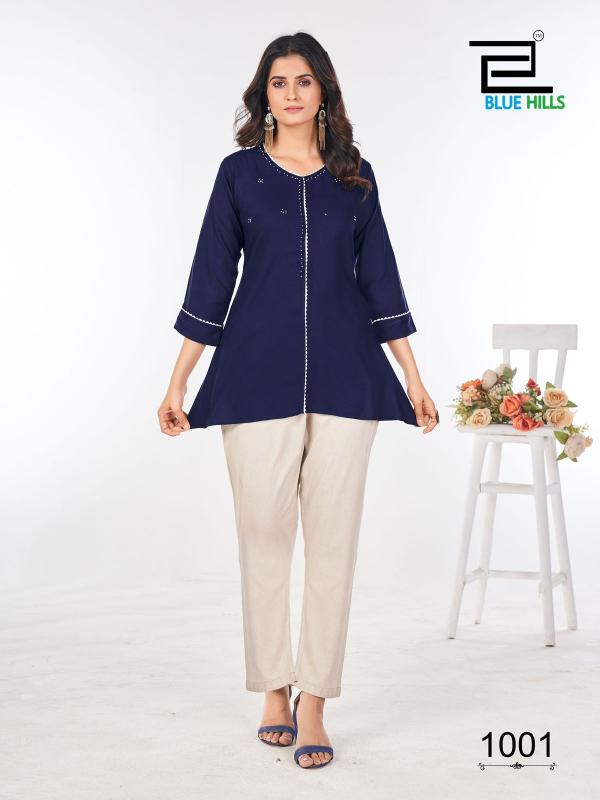 Blue Hills Flash short kurtis online india