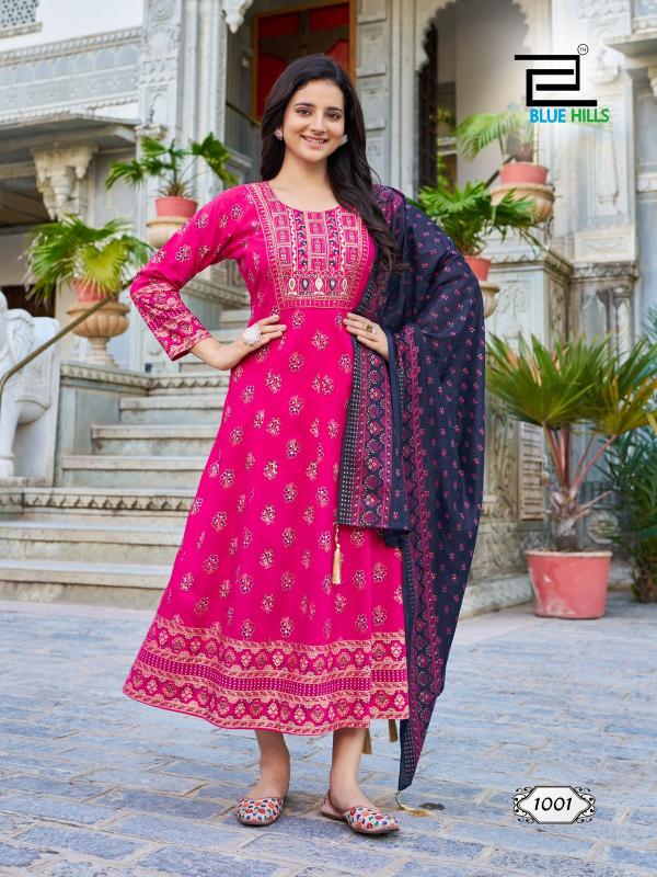 Blue Hills Ritu Special Vol 1 buy online anarkali kurtis in india