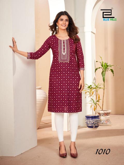 Blue Hills Royal Queen kurti wholesaler india