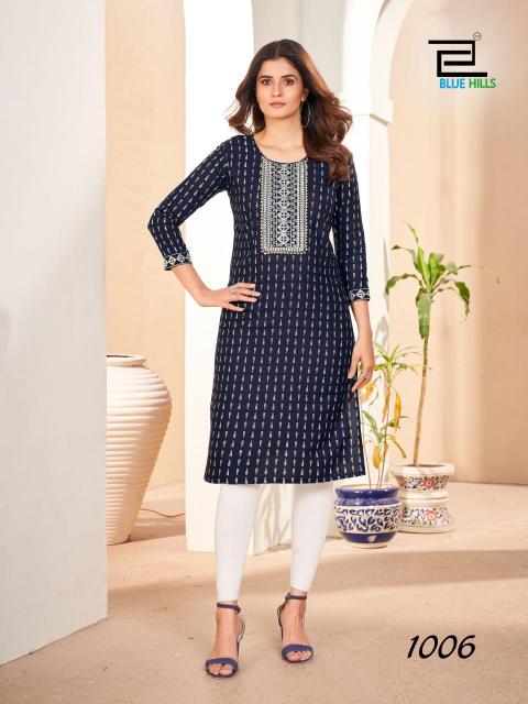 Blue Hills Royal Queen kurti wholesaler india