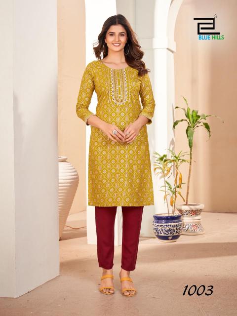 Blue Hills Royal Queen kurti wholesaler india