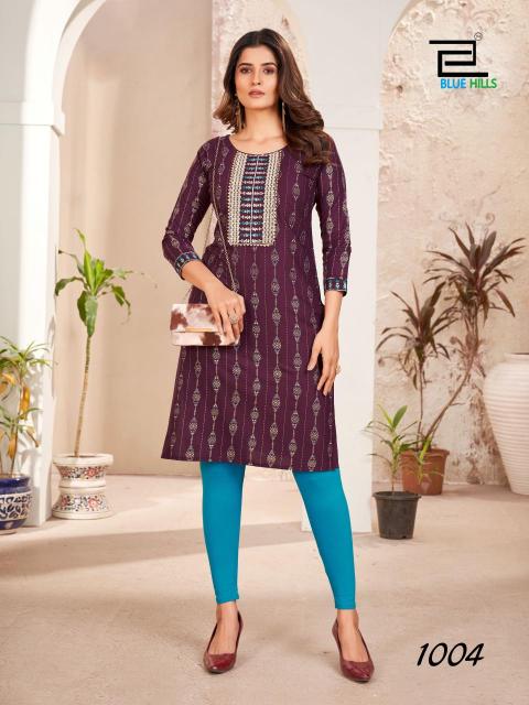 Blue Hills Royal Queen kurti wholesaler india