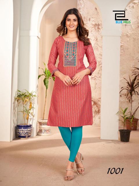 Blue Hills Royal Queen kurti wholesaler india