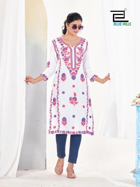 Blue Hills Yamini short kurtis fab india