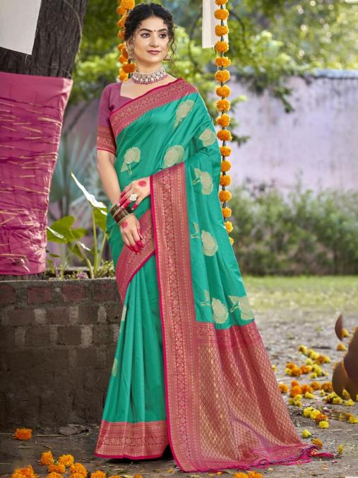 Bunawat Antique Silk online silk saree shopping sites in india