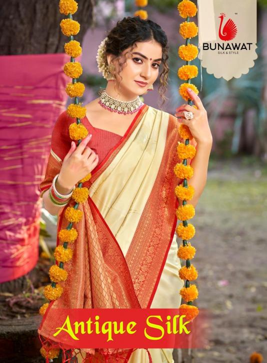 Bunawat Antique Silk online silk saree shopping sites in india