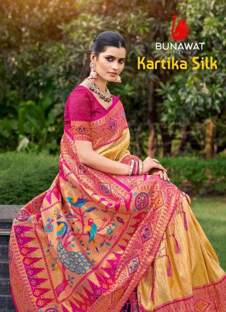 Bunawat Kartika Silk richest sarees in india