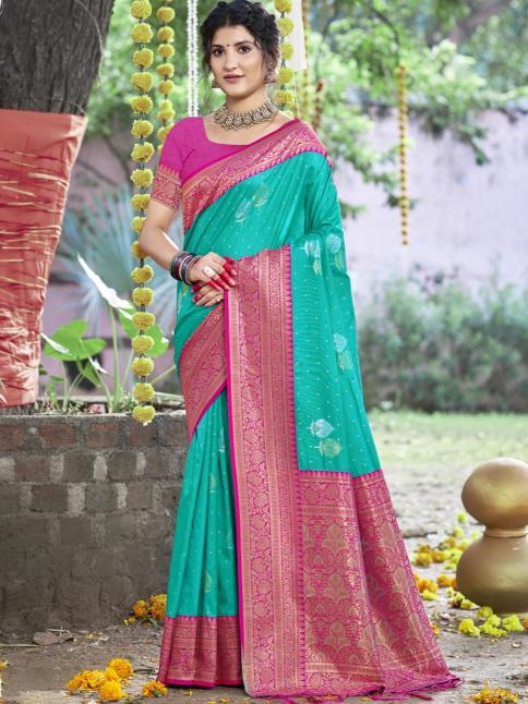 Bunawat Kashvi Silk lightweight silk sarees online india