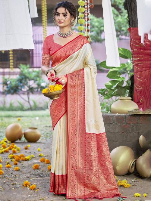 Bunawat Kashvi Silk lightweight silk sarees online india